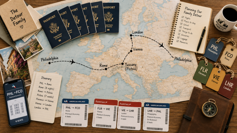 How We’re Planning Three Months in Europe With Four Kids